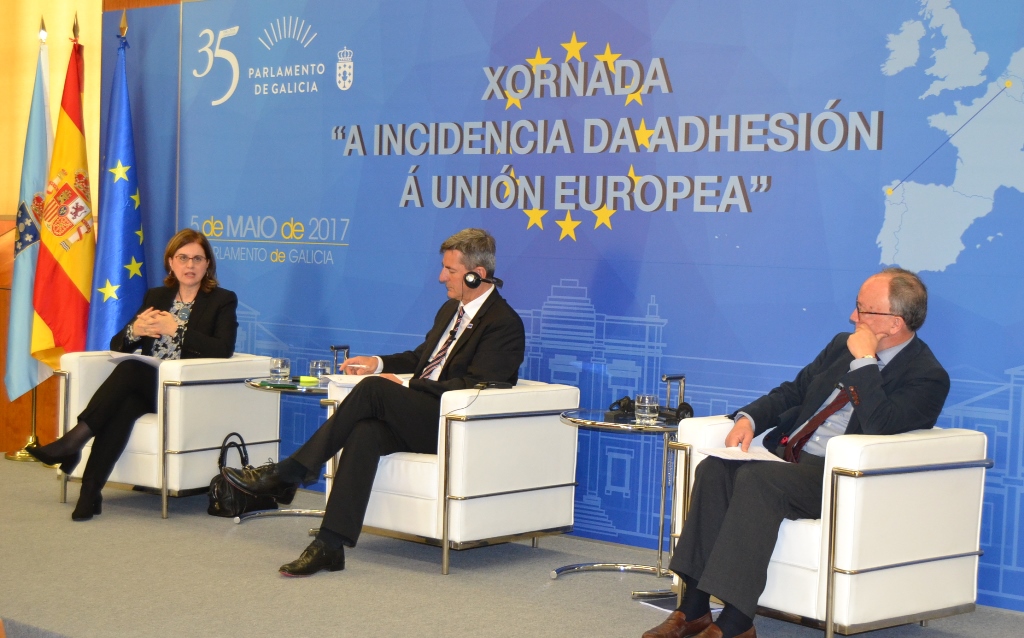 O Parlamento de Galicia celebrou unha xornada sobre “A incidencia da Adhesión á Unión Europea”